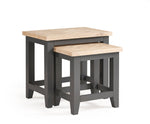 Bordeaux Nest Of Tables Dark Grey - Rogey