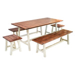 Broadway Acacia Wood 5 piece Furniture Set - Rogey