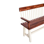 Broadway Acacia Wood Cream Garden Bench H89CM W160CM - Rogey