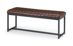 Brooklyn Upholstered Bench - Brown - Rogey