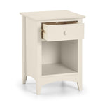 Cameo 1 Drawer Bedside - Rogey