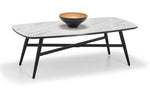 Caruso Marble Effect Coffee Table - Rogey