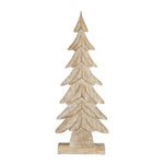 Carved Wood Christmas Tree - Rogey