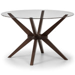 Chelsea 120cm Round Glass Table - Rogey