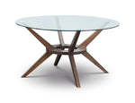 Chelsea 140cm Round Glass Table - Rogey