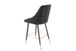 Chesterfield Black Kitchen Bar Stool (set of 2) - Rogey