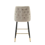 Chesterfield Grey Kitchen Bar Stool (set of 2) - Rogey