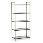 Chicago Tall Bookcase Smoked Glass - Rogey