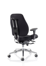 Chiro Plus High Back Ergonomic Posture Chair Black with Arms - Rogey