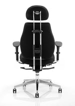 Chiro Plus High Back Ergonomic Posture Chair Black with Arms - Rogey