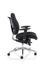 Chiro Plus High Back Ergonomic Posture Chair Black with Arms - Rogey