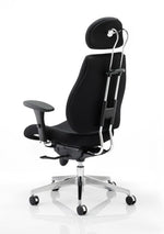 Chiro Plus High Back Ergonomic Posture Chair Black with Arms - Rogey