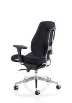 Chiro Plus High Back Ergonomic Posture Chair Black with Arms - Rogey