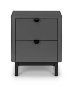 Chloe 2 Drawer Bedside - Rogey