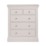 Clermont 3+2 Drawer Chest - Light Grey - Rogey