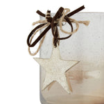 Coffee Ombre Collection Candle Holder Votive With Star - Rogey