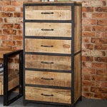 Cosmo Industrial Tall Chest - Rogey