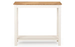 Coxmoor 90cm Console Table - Ivory & Oak - Rogey