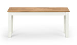 Coxmoor Bench - Ivory & Oak - Rogey