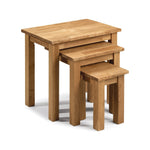 Coxmoor Nest Of 3 Tables - Oak - Rogey