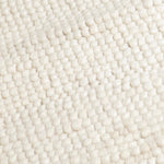 Cream Bubble Runner Wool Rug (60 x 230cm) - Rogey