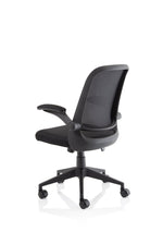 Crew Task Operator Mesh Chair With Folding Arms - Rogey