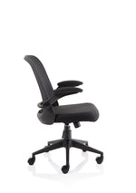 Crew Task Operator Mesh Chair With Folding Arms - Rogey