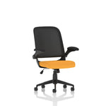 Crew Task Operator Mesh Chair With Folding Arms - Rogey