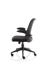 Crew Task Operator Mesh Chair With Folding Arms - Rogey