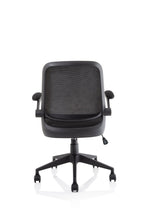 Crew Task Operator Mesh Chair With Folding Arms - Rogey