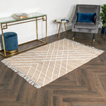 Cross Textured Jute Rug - 160 x 230cm - Rogey