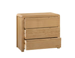 Curve 3 Drawer Chest - Rogey