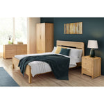 Curve Double Bed 135cm - Rogey