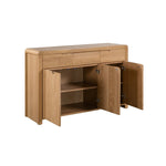 Curve Oak Sideboard - Rogey