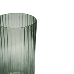 Daphne Ribbed Vase Sage H23CM D15CM - Rogey