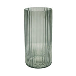 Daphne Ribbed Vase Sage H23CM D15CM - Rogey