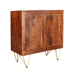 Dark Gold 2 Door Medium Sideboard - Rogey