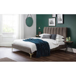 Deco Velvet Bed 150cm - Rogey