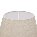 Delaney Grey Goblet Candlestick Lamp With Linen Shade - Rogey