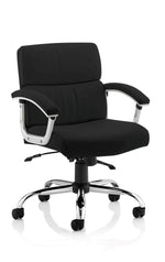 Desire Medium Back Leather Executive Office Chair with Arms - Rogey