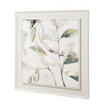 Dolce Dapple Leaf Framed Painting On Canvas - Rogey