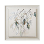 Dolce Mottle Leaf Framed Painting On Canvas - Rogey