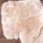 Double Beige Sheepskin Rug - Rogey