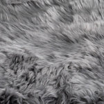 Double Grey Sheepskin Rug - Rogey