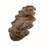 Double Light Brown Sheepskin Rug - Rogey