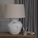 Downton Antique White Lamp - Rogey