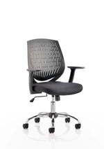 Dura Medium Back Task Operator Office Chair with Arms - Rogey