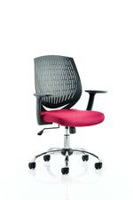 Dura Medium Back Task Operator Office Chair with Arms - Rogey