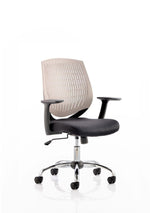 Dura Medium Back Task Operator Office Chair with Arms - Rogey