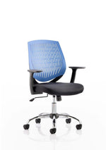 Dura Medium Back Task Operator Office Chair with Arms - Rogey